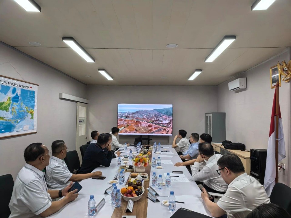 昭通工控集团党委书记、董事长景广军率队调查3499拉斯维加斯线路智能印尼子公司