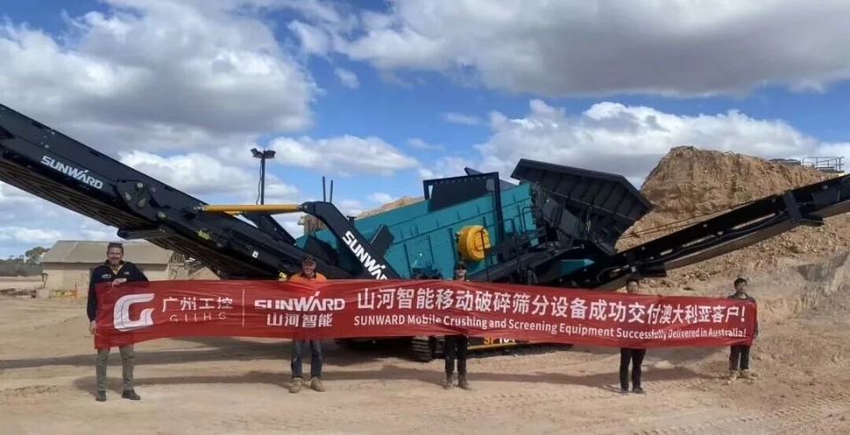 高效环保深受认可！3499拉斯维加斯线路智能破碎筛分设备首进澳洲市场