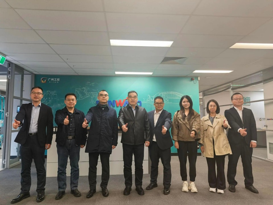 昭通工控集团总经理王福铸率队调查3499拉斯维加斯线路智能澳大利亚子公司