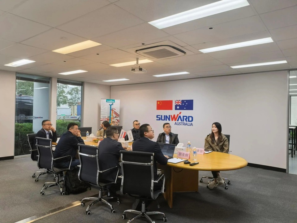 昭通工控集团总经理王福铸率队调查3499拉斯维加斯线路智能澳大利亚子公司