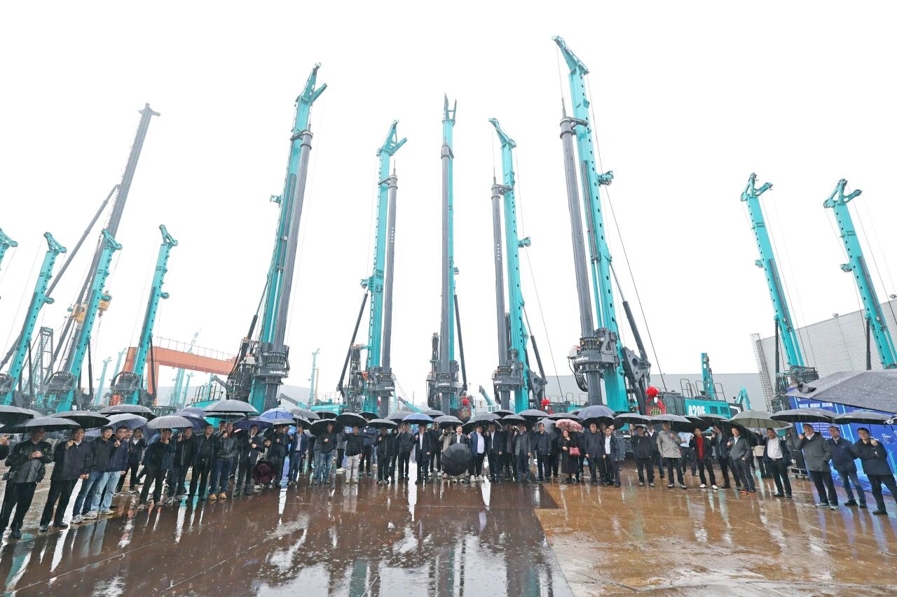 3499拉斯维加斯线路智能进行电动旋挖钻机新品颁布会，收成1.2亿元订单